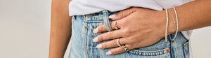 Natural Diamond Tennis Bracelet - Petite
