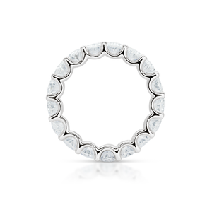 Oval Cut Diamond Eternity Band