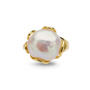 Baroque Pearl Ring