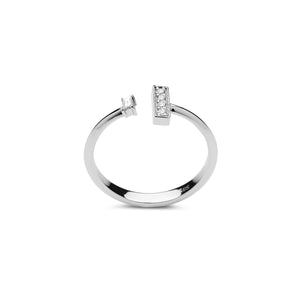 Split Band Diamond Ring