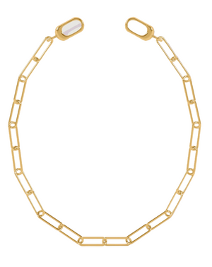 Paperclip Anklet Small