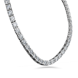 Tennis Necklace Round Brilliant - Large