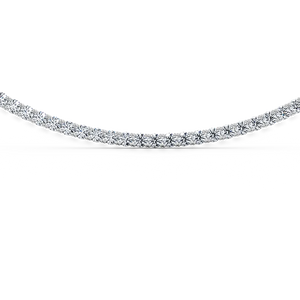 Tennis Necklace Round Brilliant - Medium