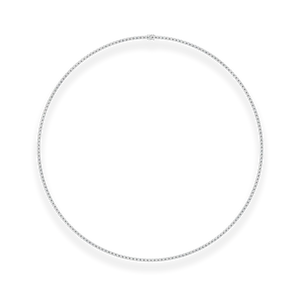 Tennis Necklace Round Brilliant - Medium
