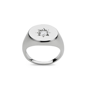 Diamond Signet Ring
