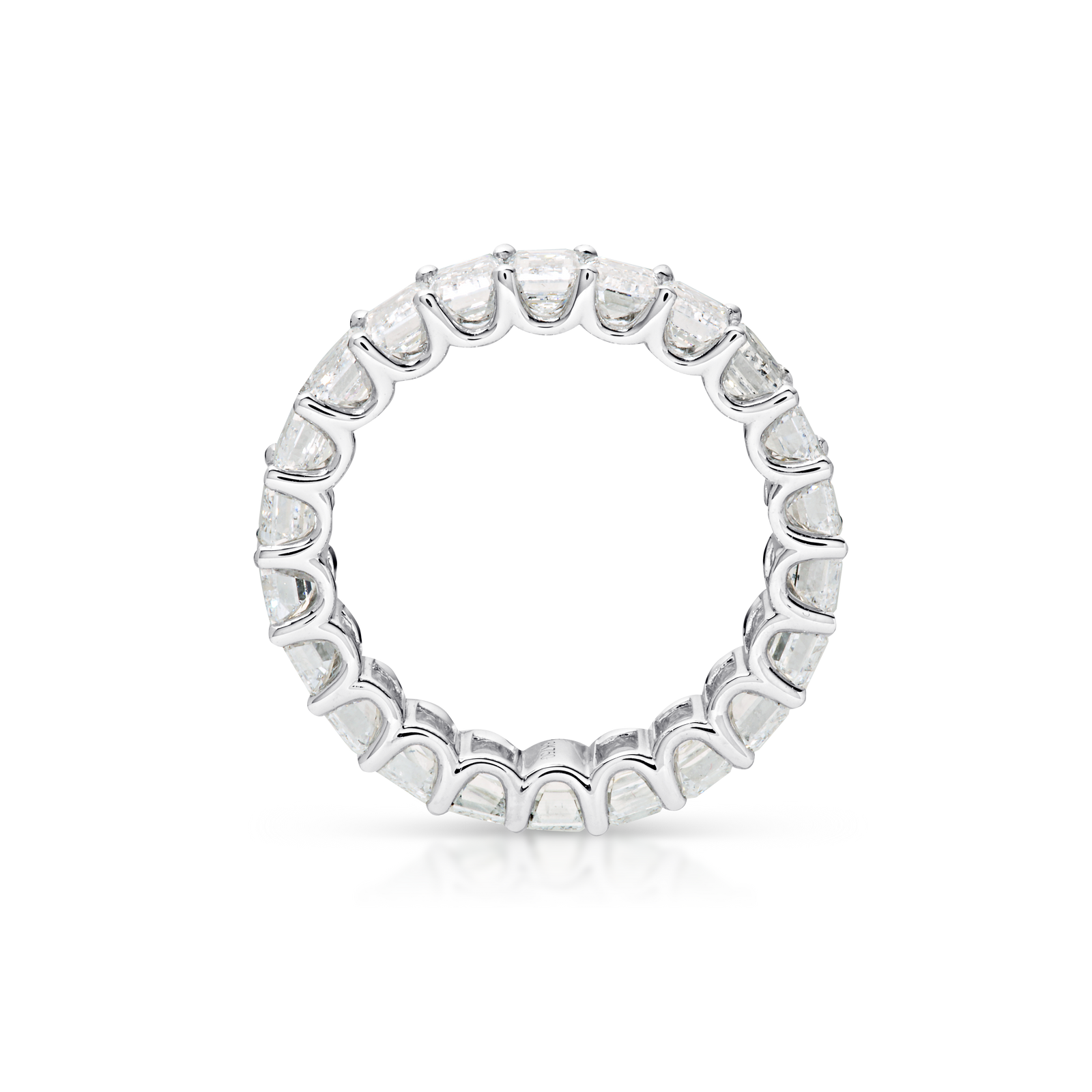 Emerald Cut Eternity Band