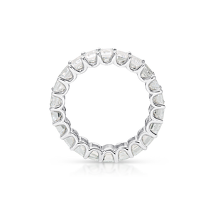 Emerald Cut Eternity Band