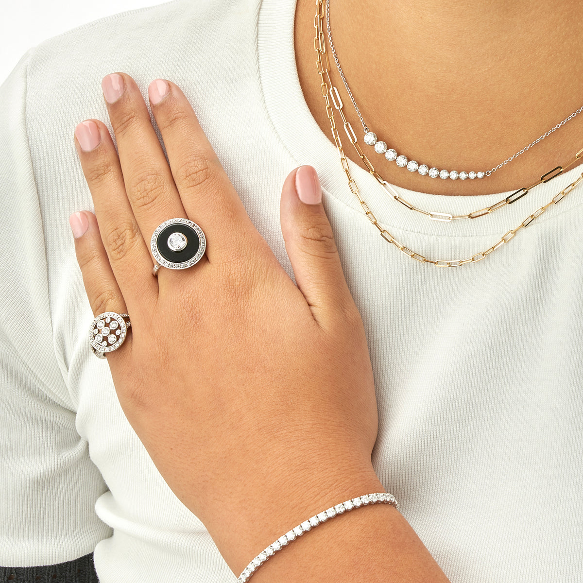 Graduated Diamond Necklace