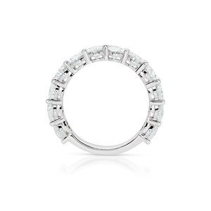 Oval Cut Diamond 3/4 Ring