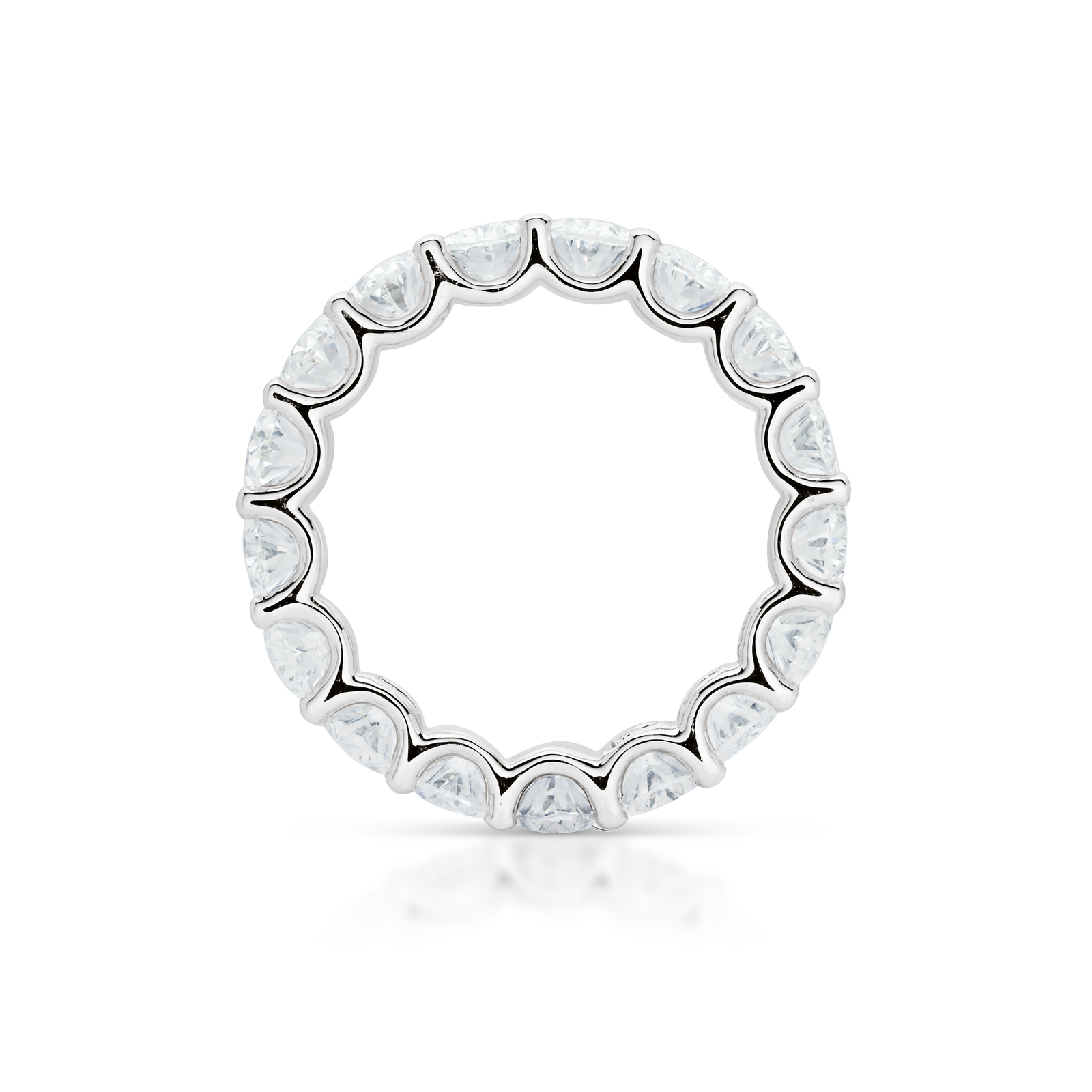 Oval Cut Diamond Eternity Band