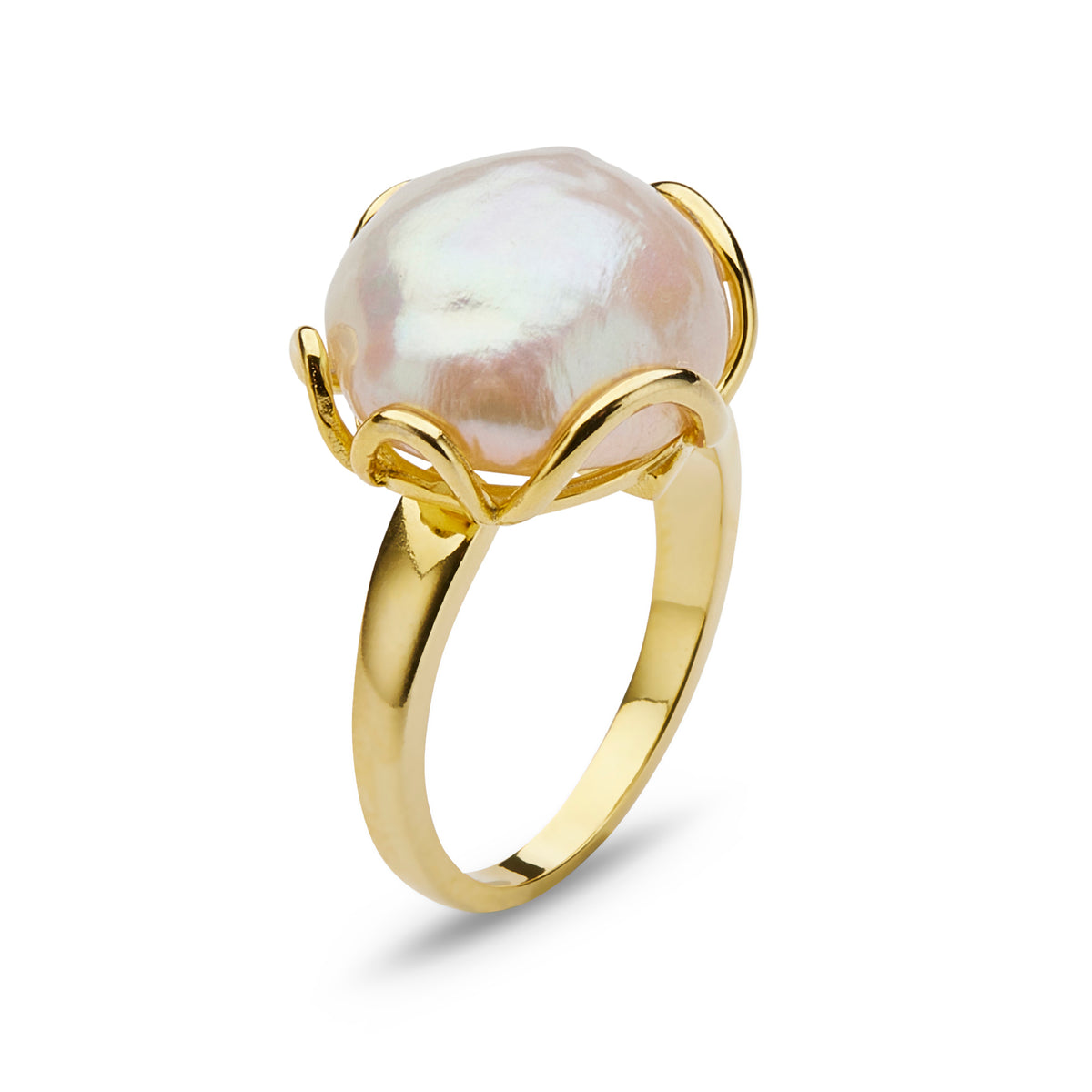 Baroque Pearl Ring