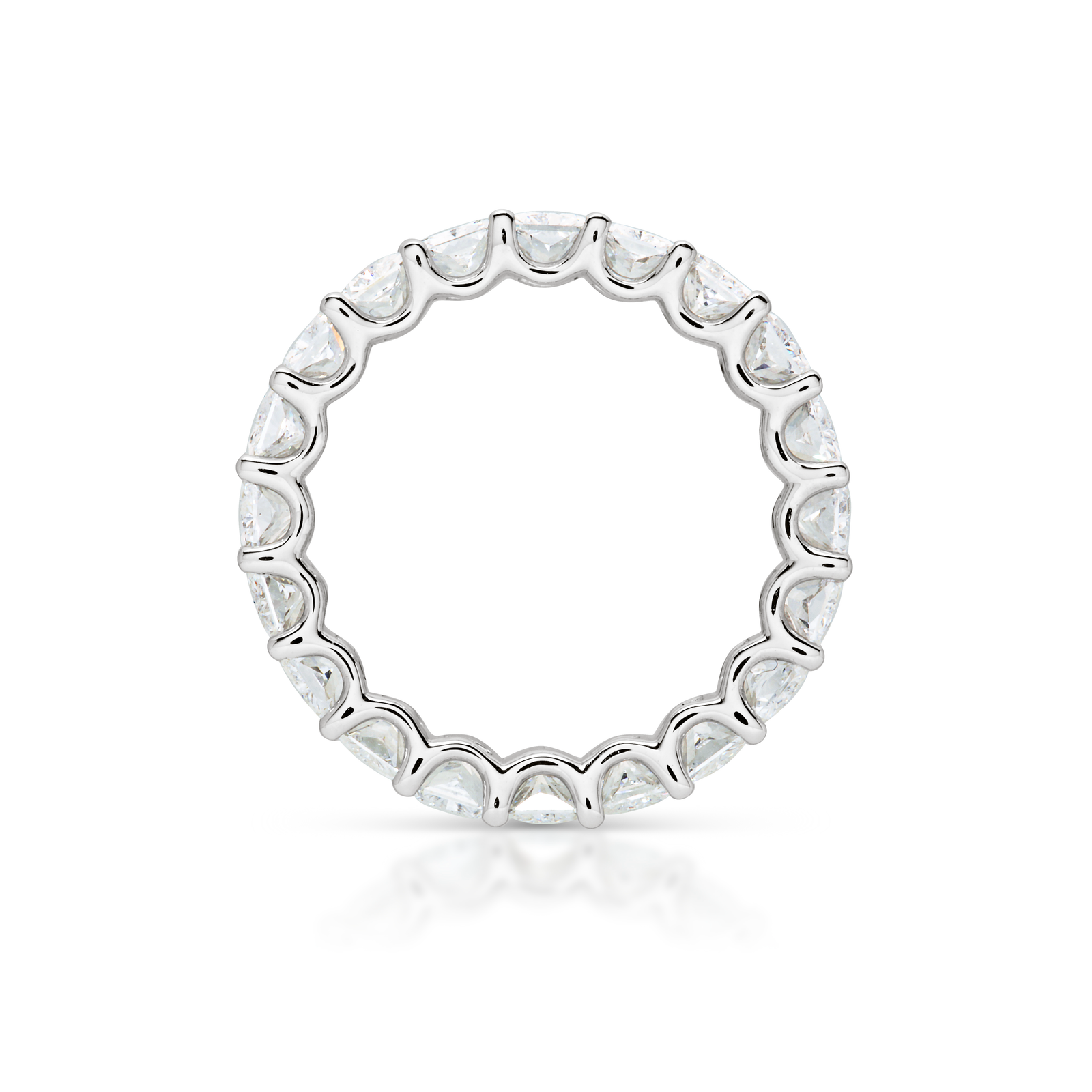 Radiant Cut Eternity Band