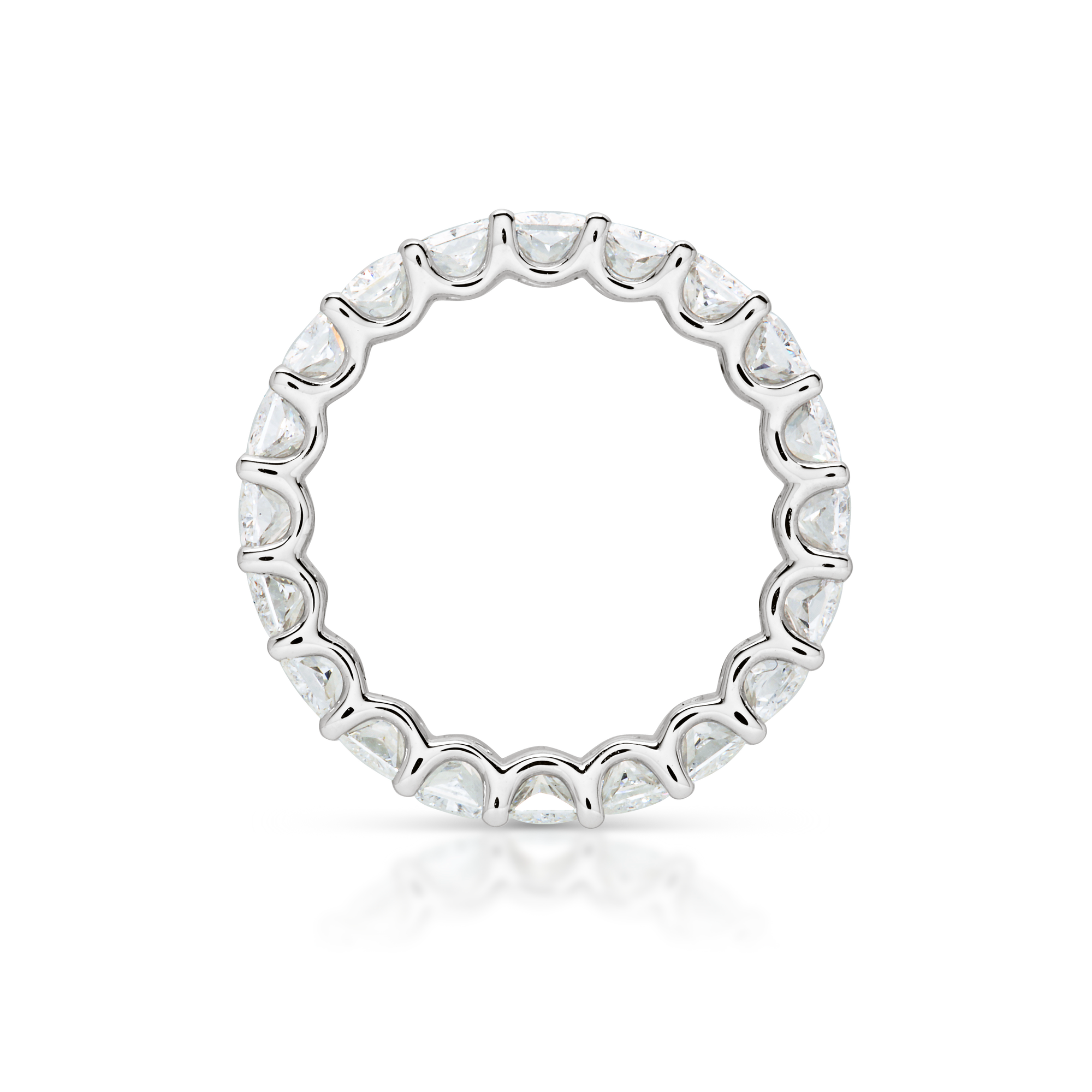 Radiant Cut Eternity Band