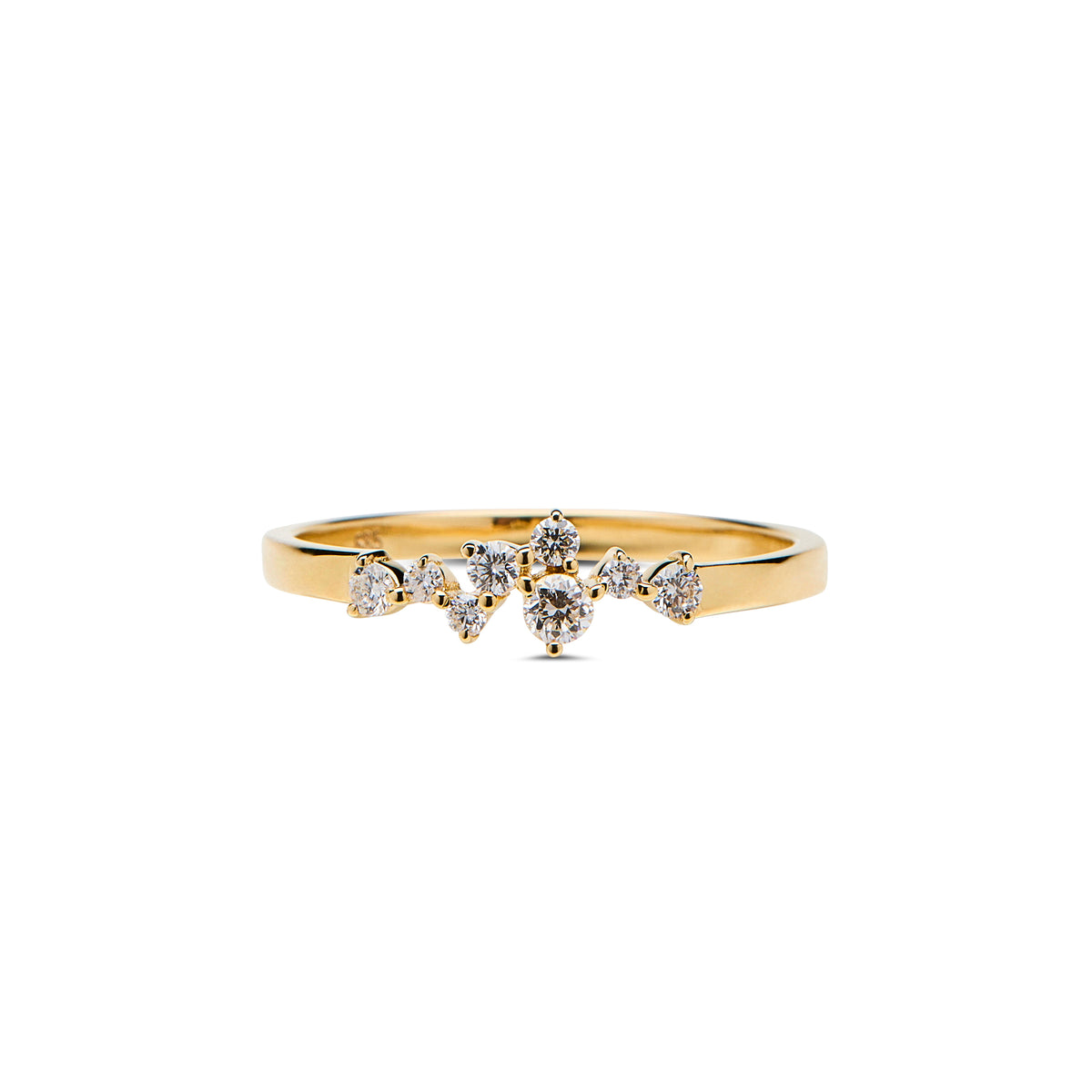 Cluster Diamond Ring