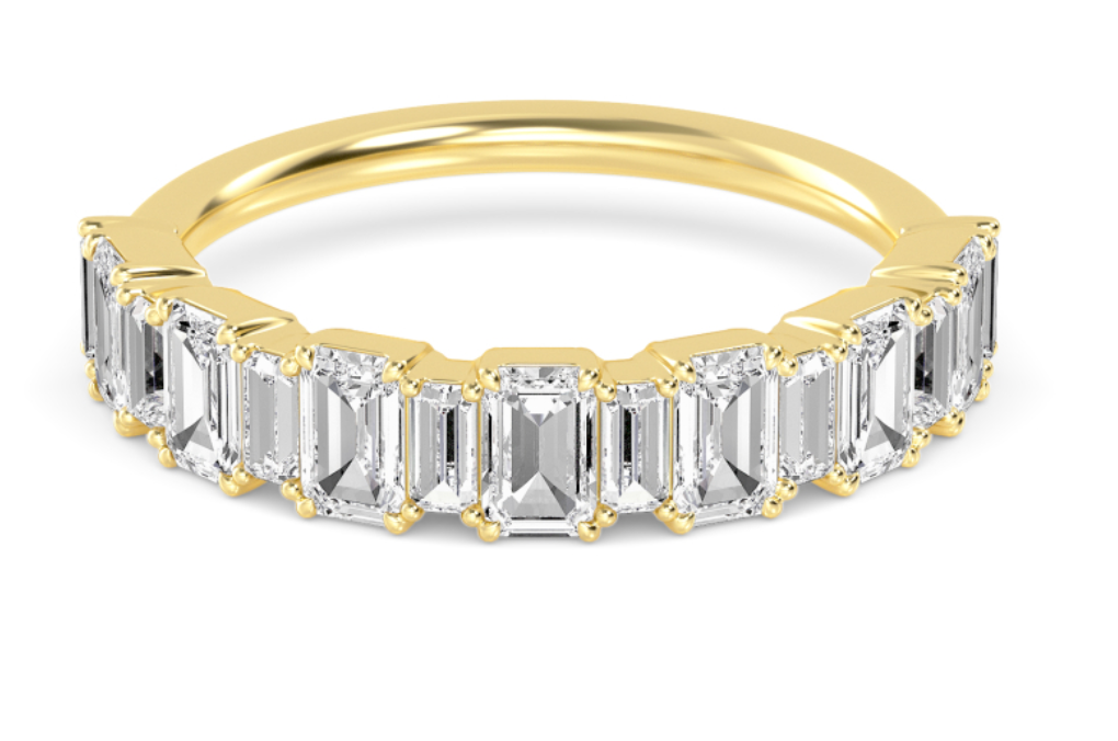 Diamond Baguette Band