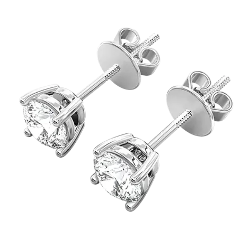 Diamond Studs Earrings Natural 1.00ct