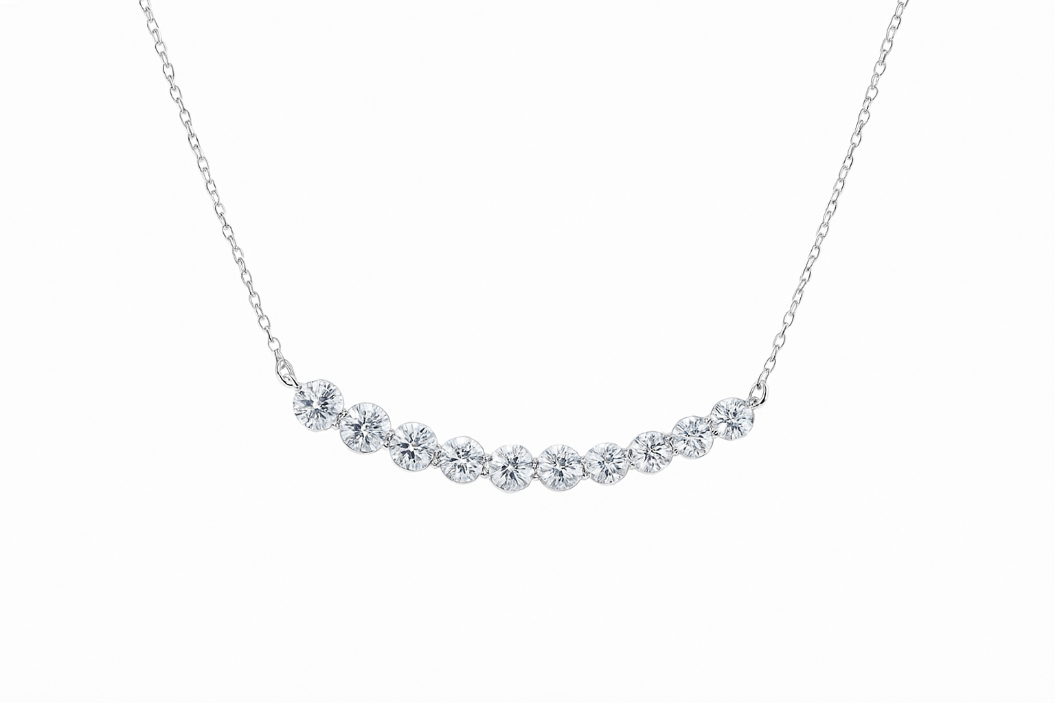 Graduated Diamond Necklace