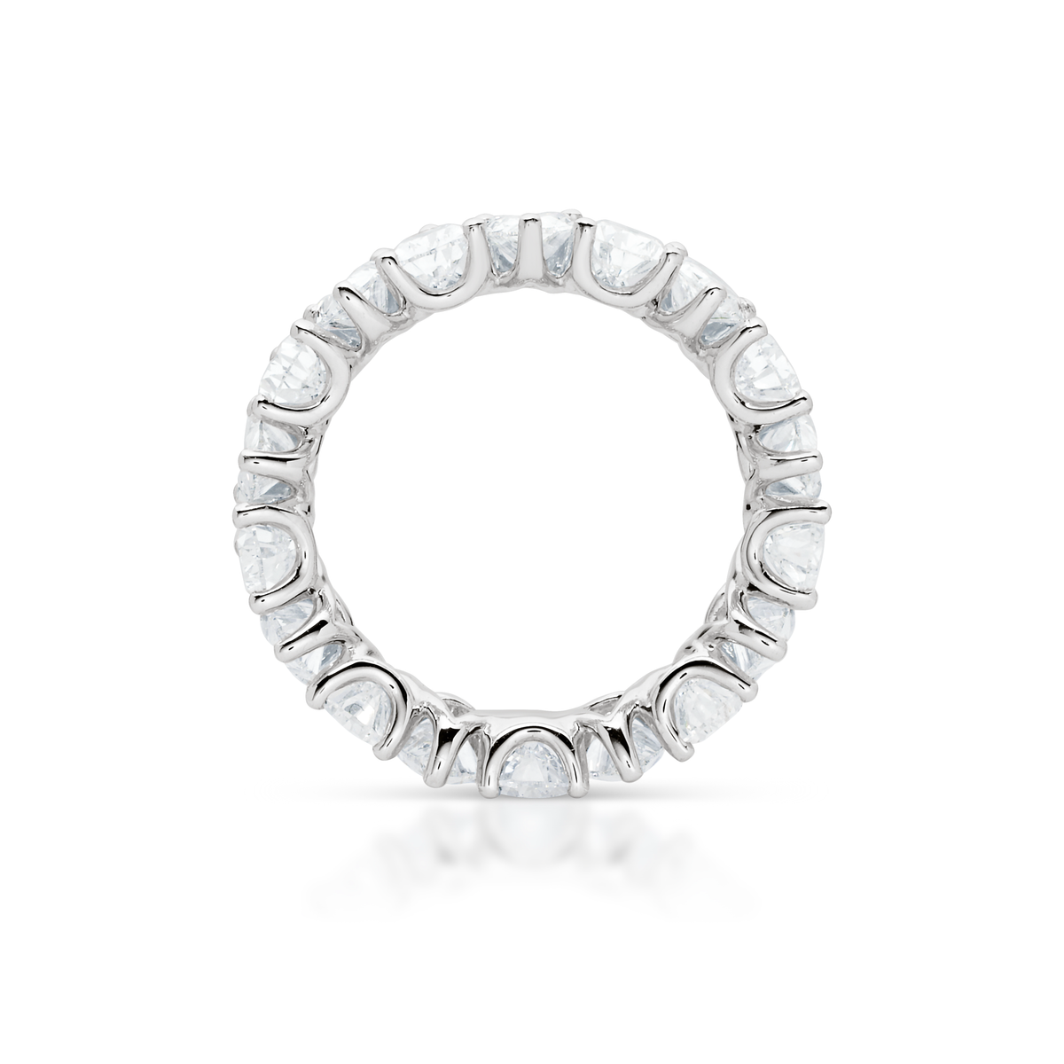 Alternating Pear Cut Eternity Band