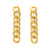 Topaz Chain Earrings