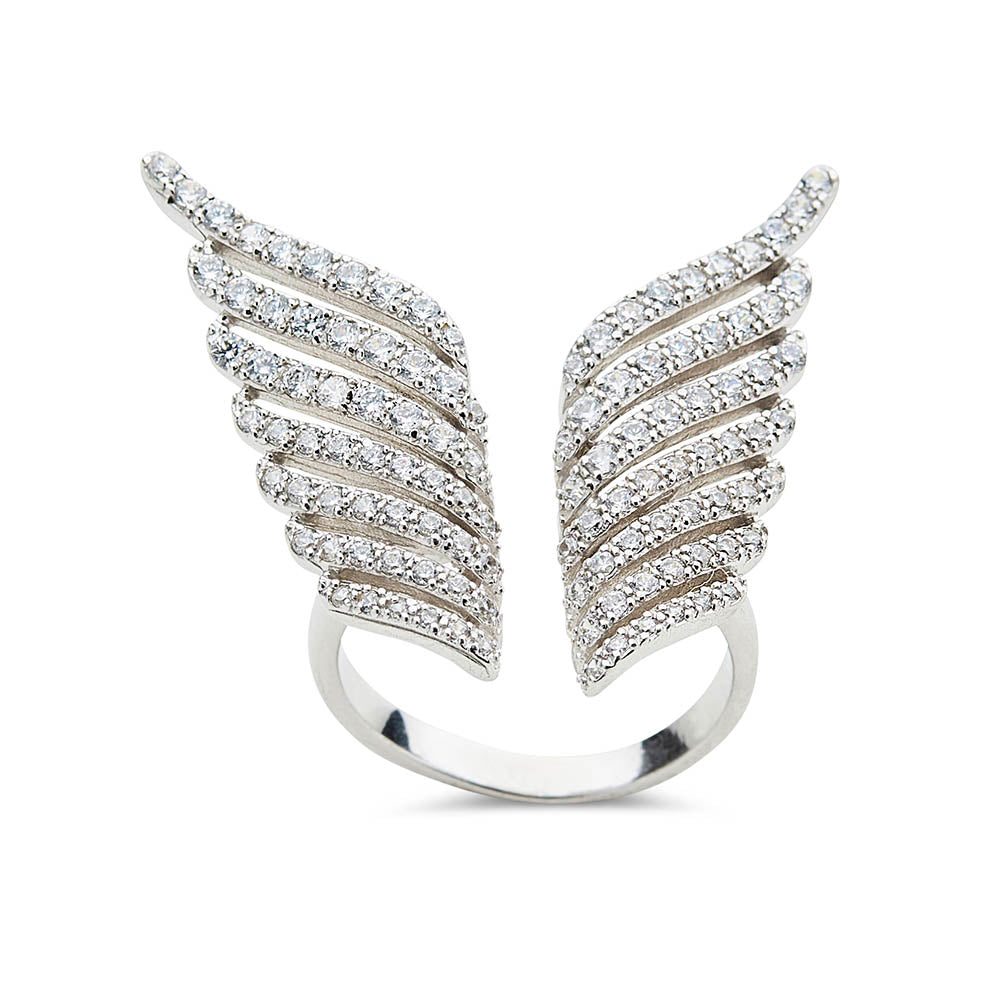 Diamond Wing Ring