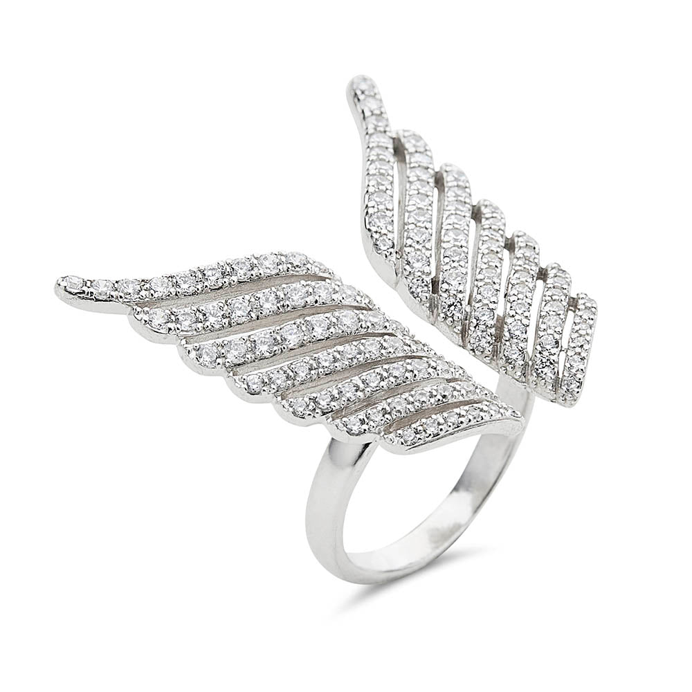 Diamond Wing Ring